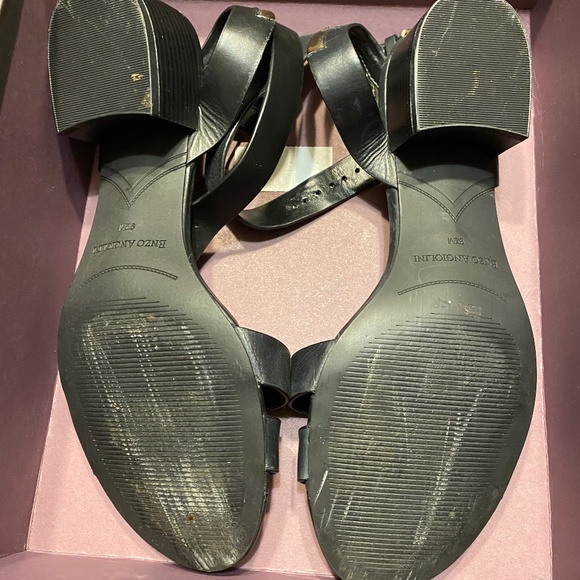 Enzo Angiolini Eatala 9.5 m black mule sandals - Picture 4 of 9